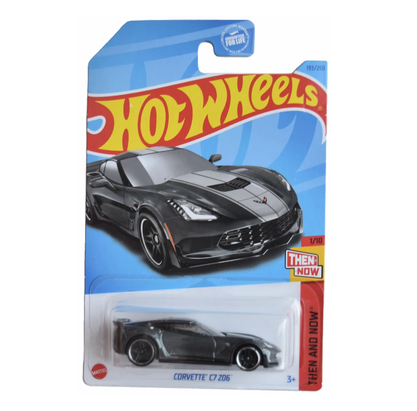 Hot Wheels Then and Now - Corvette C7 Z06