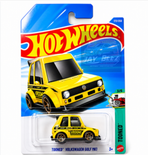Hot Wheels Tooned - Tooned Volkswagen Golf MK1
