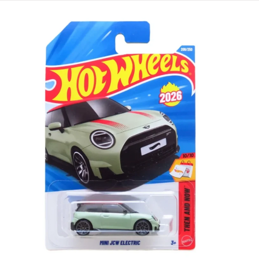 Hot Wheels Then and Now - Mini JCW Electric