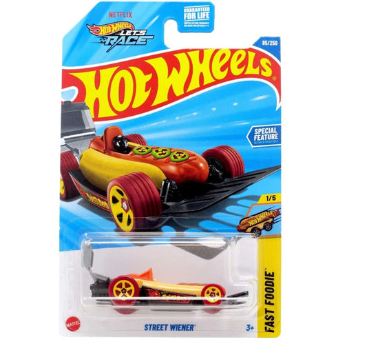HOT WHEELS FAST FOODIE - Street Wiener