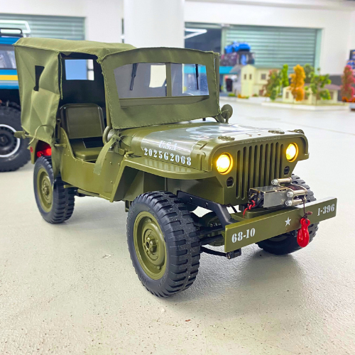 1:10 Willys Military Jeep Crawler