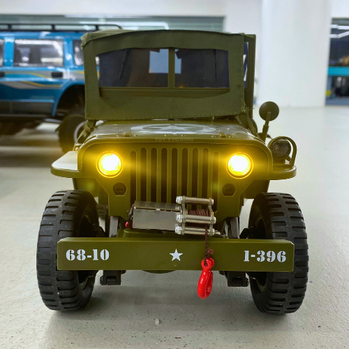 1:10 Willys Military Jeep Crawler