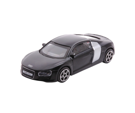 BBURAGO Audi R8 1/64 Black