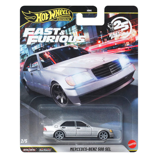 HOT WHEELS PREMIUM FAST & FURIOUS Mercedes-Benz 500 Sel