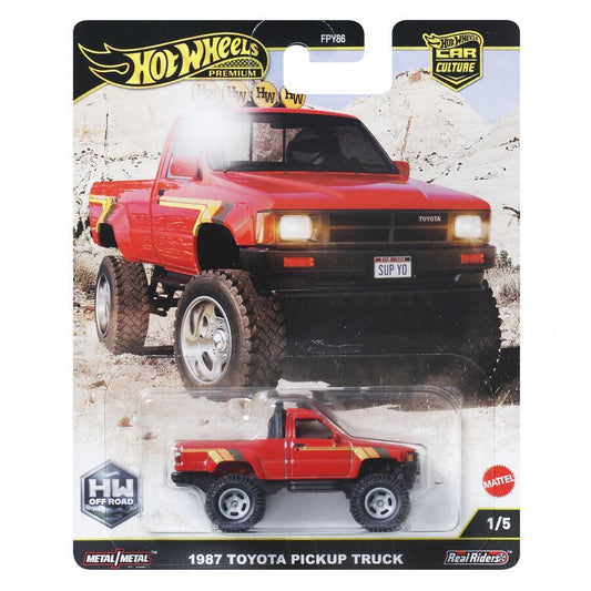 Hot Wheels Premium Car Culture Off Road 1987 Toyota Pickup Truck