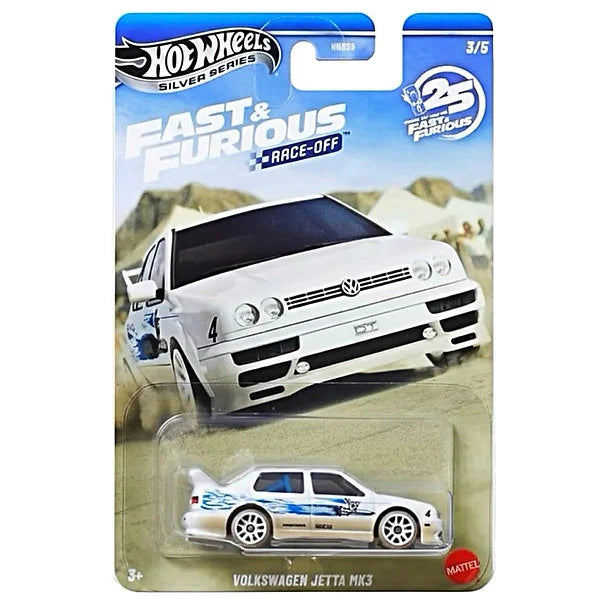 HOT WHEELS SILVER SERIES FAST & FURIOUS (RACE-OFF)