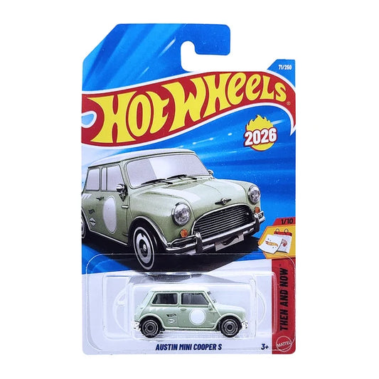 Hot Wheels Then and Now - Austin Mini Cooper S