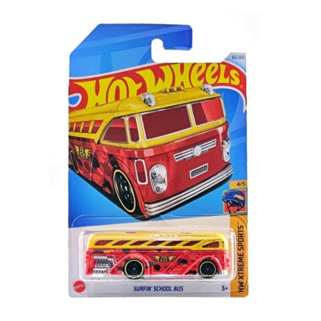 Hot Wheels HW XTREME SPORTS Surfin' School Bus