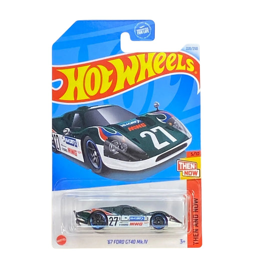 Hot Wheels THEN AND NOW '67 Ford GT40 Mk.IV