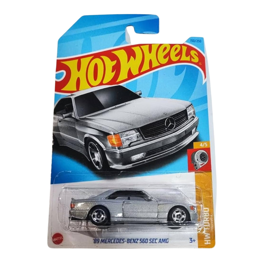 Hot Wheels HW TURBO '89 Mercedes-Benz 560 SEC AMG