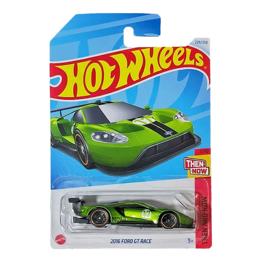 Hot Wheels THEN AND NOW 2016 Ford GT Race