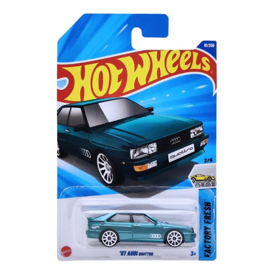 Hot Wheels FACTORY FRESH '87 Audi Quattro