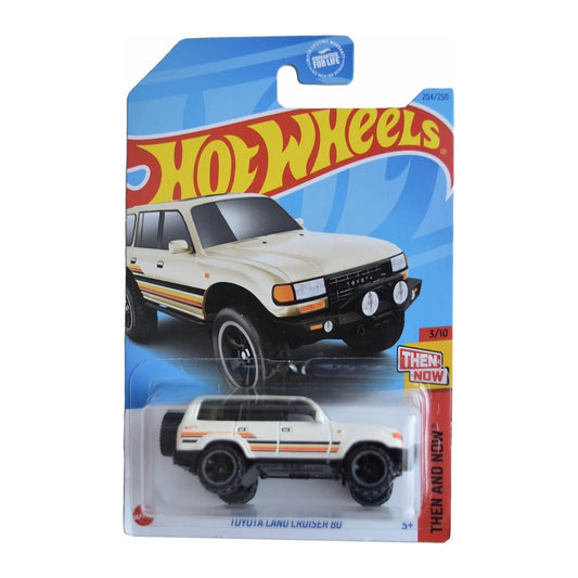 Hot Wheels HW THEN AND NOW Toyota Land Cruiser 80