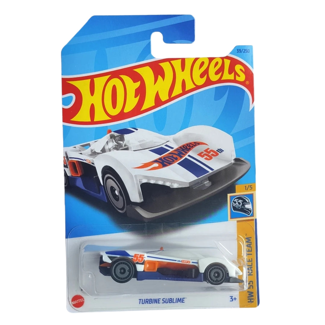 Hot Wheels HW 55TH RACE TEAM Turbine Sublime