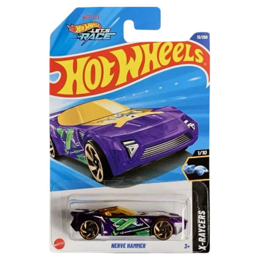 HOT WHEELS X-RAYCERS Nerve Hammer