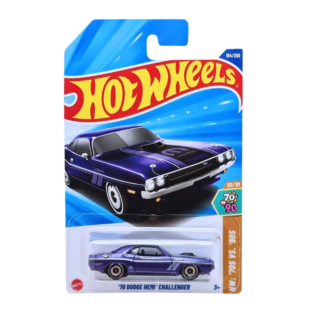 HOT WHEELS HW '70S VS '90S '70 Dodge Hemi Challenger