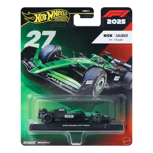 Hot Wheels Premium F1 Kick Sauber F1 Team