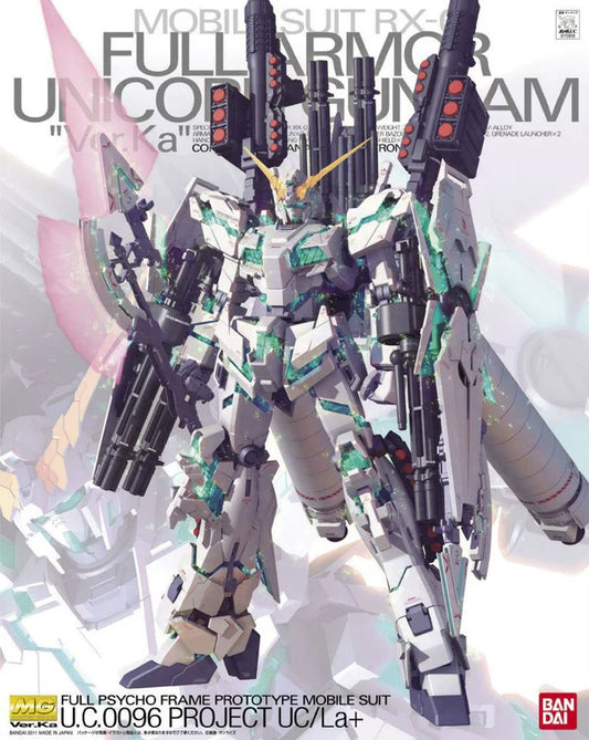 GUNDAM MG 1/100 RX-0 FULL ARMOR UNICORN VER.KA