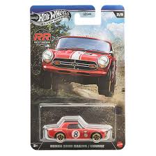 Hot Wheels Premium Silver Series RR Rally Racers - Honda S800 Racing / Course