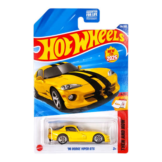 Hot Wheels Then and Now - '96 Dodge Viper GTS