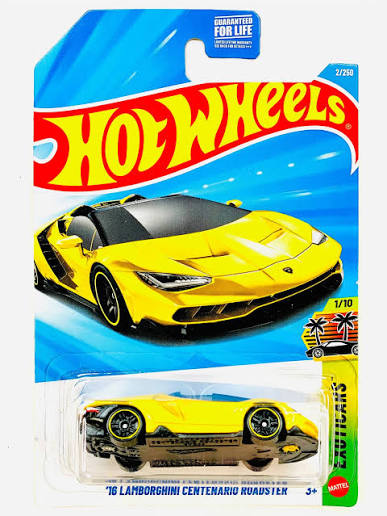 Hot Wheels Exoticars - '16 Lamborghini Centenario Roadster