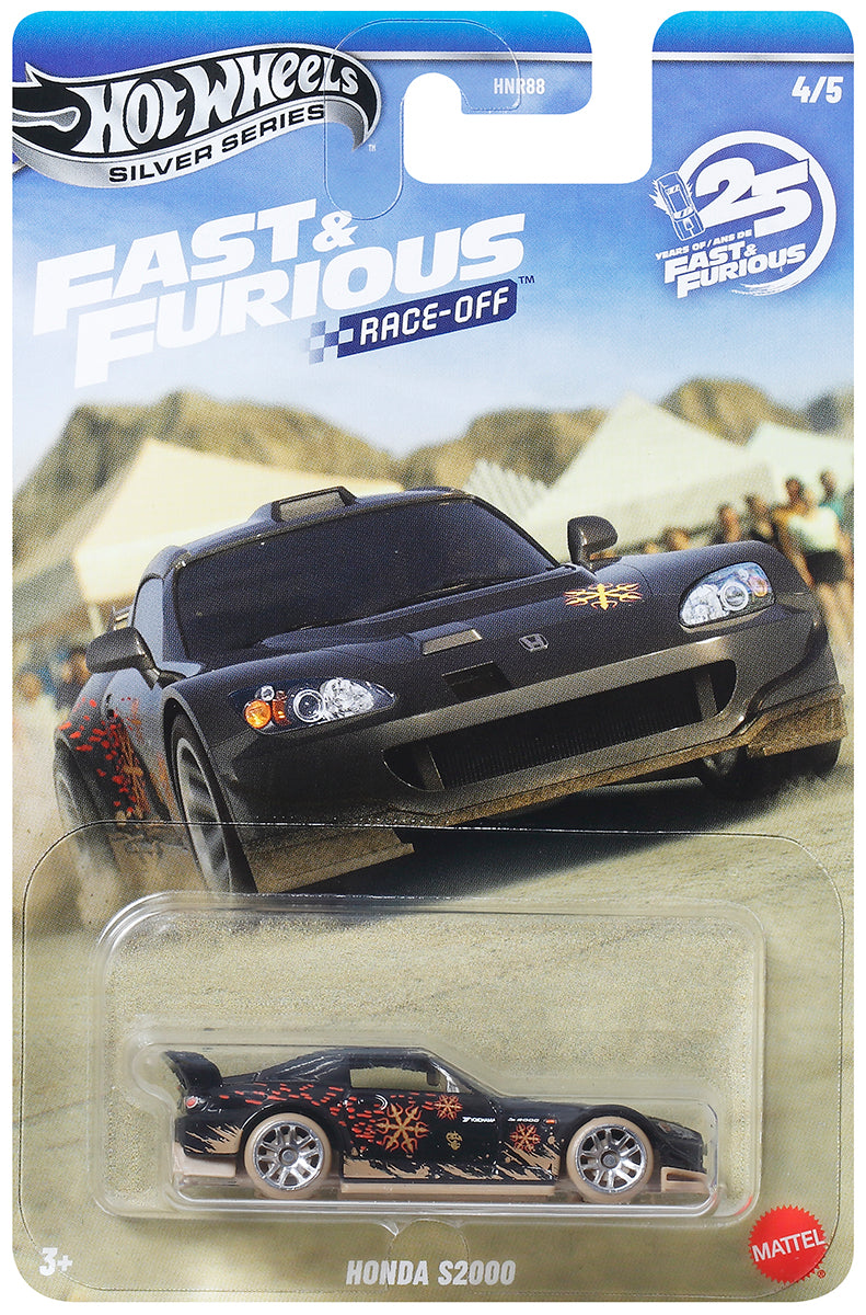 HOT WHEELS SILVER SERIES FAST & FURIOUS (RACE-OFF)
