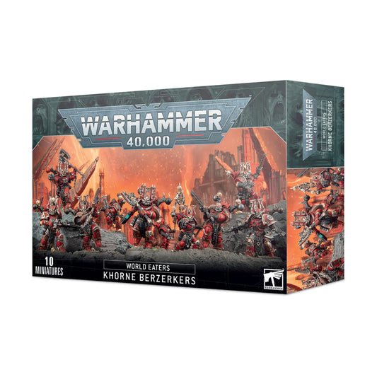 Warhammer 43-10 World Eaters Khorne Berserkers