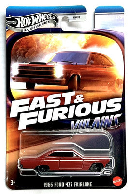 HOT WHEELS SILVER SERIES FAST & FURIOUS (VILLAINS)