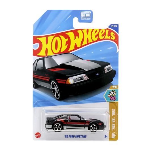 HOT WHEELS '70S VS '90S '92 FORD MUSTANG
