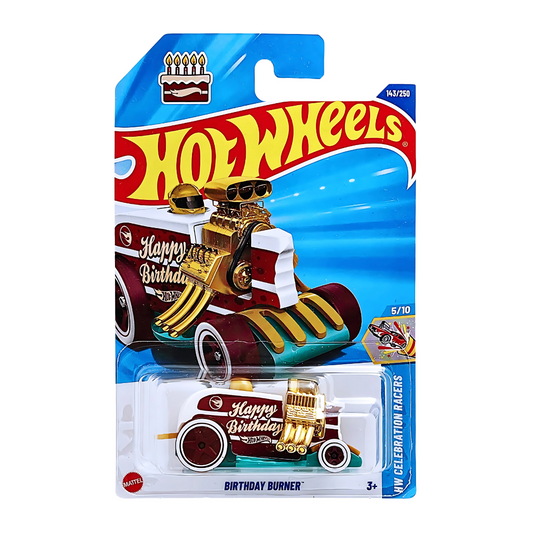 HOT WHEELS HW CELEBRATION RACERS Birthday Burner