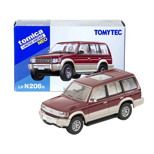 Tomica Limited Vintage NEO - LV-N206b - Mitsubishi Pajero Midroof Wide VR
