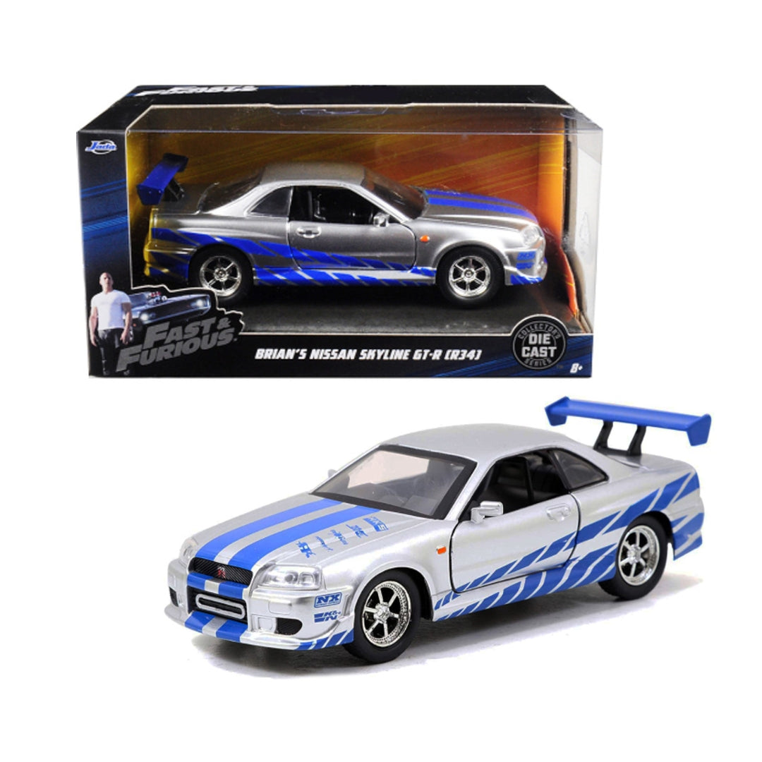 JADA FAST AND FURIOUS Brian's Nissan Skyline GTR-R34
