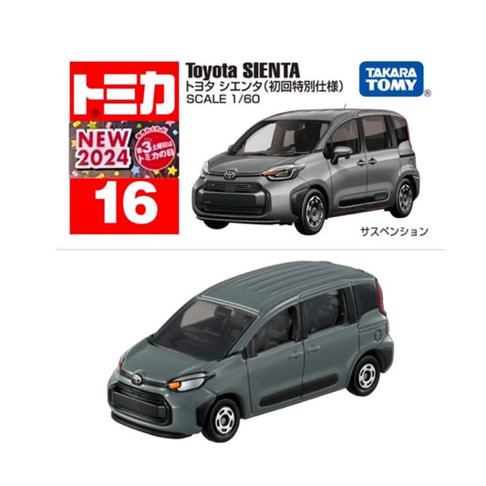 TOMICA No. 16-09 Toyota Sienta