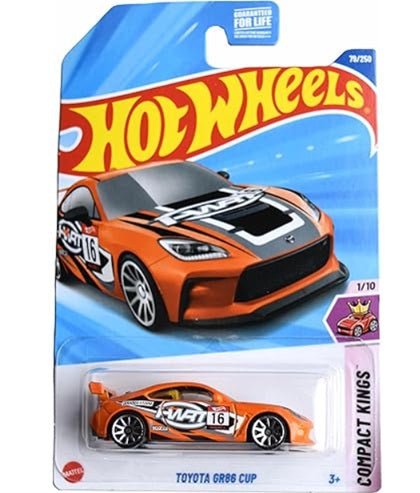HOT WHEELS COMPACT KINGS - Toyota GR88 Cup